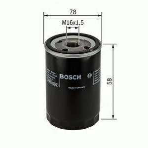 Filtr powietrza BOSCH F026400307 C777