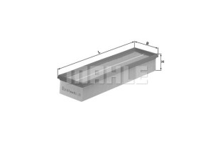 Filtr powietrza MAHLE LX617 C3484