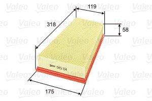 Filtr powietrza VALEO 585164 C32123