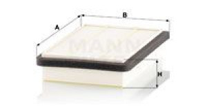 Filtr powietrza kabinowy MANN-FILTER CU24014 FENDT