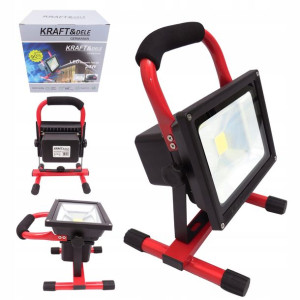 Naświetlacz Halogen Led Stojak Budowlany 20w Aku