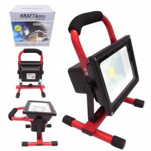 Naświetlacz Halogen Led Stojak Budowlany 20w Aku