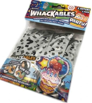 WeVeel Samopompujące balony 3szt Party 20cm