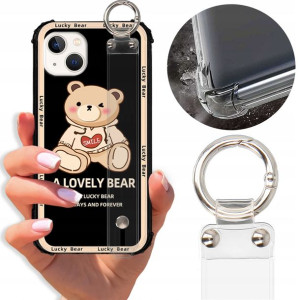 Etui Antishock Pasek do IPHONE 14 PLUS Misie Wzory