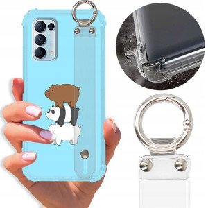 Etui Antishock Pasek do OPPO RENO 5 5G Modne Wzory