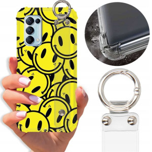 Etui Antishock Pasek do OPPO RENO 5 PRO 5G Wzory