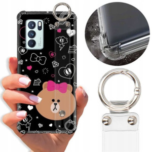 Etui Antishock Pasek do OPPO RENO 6 PRO Top Wzory