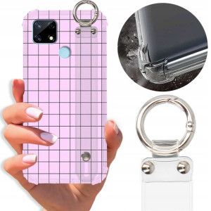 Etui Antishock Pasek do REALME 7i RMX2193 Wzory