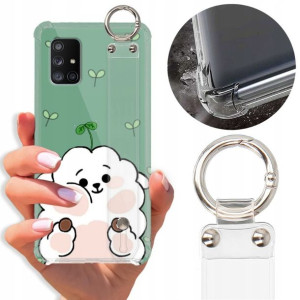 Etui Antishock Pasek do SAMSUNG A71 5G Sweet Wzory