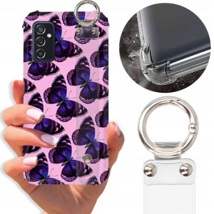 Etui Antishock Pasek do SAMSUNG M52 5G Case Wzory