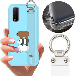 Etui Antishock Pasek do VIVO Y11S Case Modne Wzory