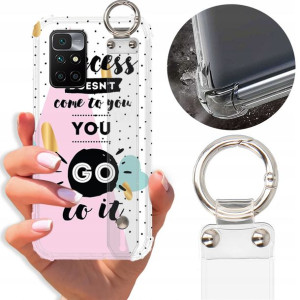 Etui Antishock Pasek do XIAOMI REDMI 10 Case Wzory