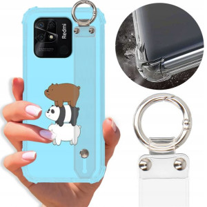 Etui Antishock Pasek do XIAOMI REDMI 10C 4G Wzory