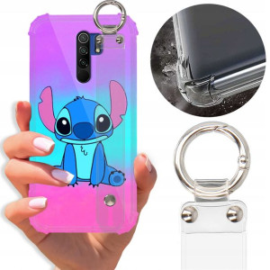 Etui Antishock Pasek do XIAOMI REDMI 9 Case Wzory