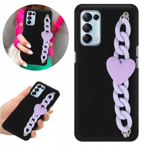 Etui BLINK Matowe Czarne Top do OPPO RENO 5 PRO 5G