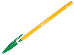 Długopis zielony BIC Orange Fine