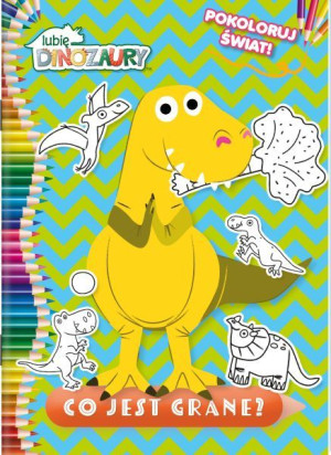 Kolorowanka "Lubię Dinozaury" A4