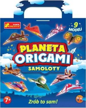 Planeta origami samoloty, papier origami