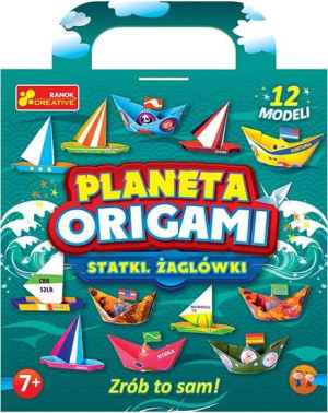 Planeta origami statki, żaglówki, papier origami
