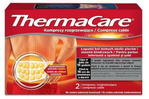 Kompresy ThermaCare rozgrzewające plecy i staw biodrowy, 2 sztuki