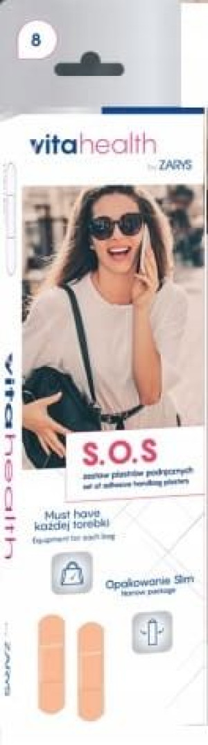 Zestaw plastrów podręcznych S.O.S. SLIM 8szt