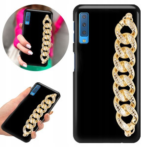 Etui Case BLINK Matowe Czarne do SAMSUNG A7 2018