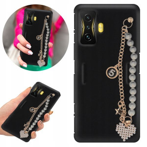Etui Case BLINK Matowe Czarne do XIAOMI POCO F4 GT