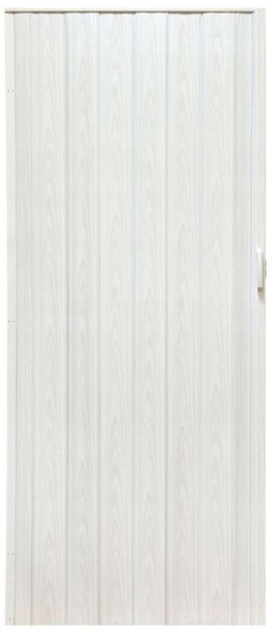 Przesuwne Drzwi Harmonijkowe Pcv Biały Dąb 90cm