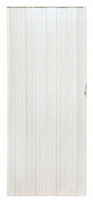 Przesuwne Drzwi Harmonijkowe Pcv Biały Dąb 100cm