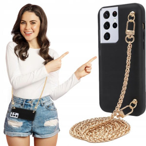 Etui Case MATOWE BLINK Czarny do SAMSUNG S21 ULTRA