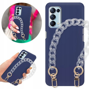 Etui Case Matowe Granat BLINK do OPPO FIND X3 LITE