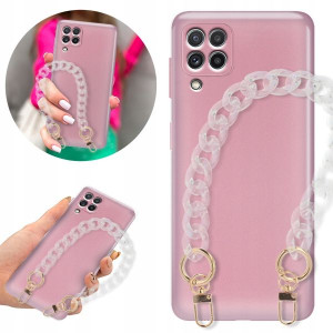 Etui Case Metalic BLINK RÓŻOWY do SAMSUNG A22 4G