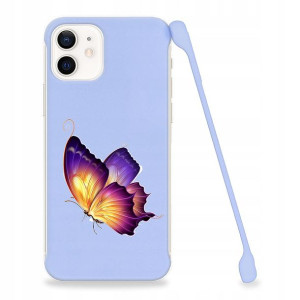 Etui Coby FIOLET do IPHONE 12 PRO Wiosenne Wzory