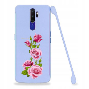 Etui Coby FIOLET do OPPO A11 Wiosenne TOP Wzory