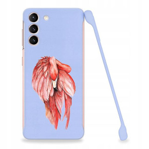 Etui Coby FIOLET do SAMSUNG S21 5G Wiosenne Wzory