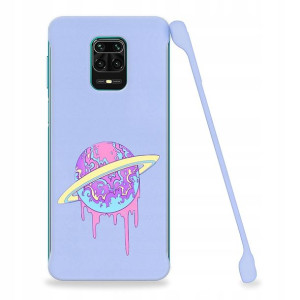 Etui Coby FIOLET do XIAOMI REDMI NOTE 9S Art Wzory