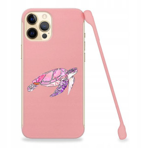 Etui Coby RÓŻ do IPHONE 12 PRO MAX Wiosenne Wzory