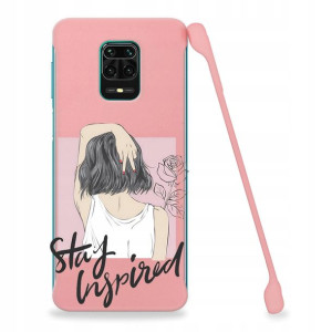 Etui Coby RÓŻOWY do XIAOMI REDMI NOTE 9 PRO Wzory