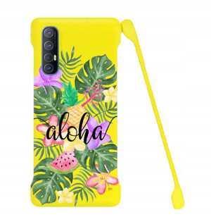 Etui Coby ŻÓŁTY do OPPO RENO 3 PRO Serialowe Wzory