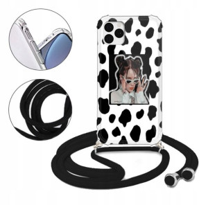 Etui Crossbody do IPHONE 11 PRO Krówki Moo Wzory