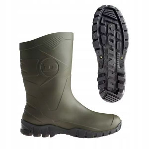 Buty Kalosze Dla Wędkarza Dunlop Lekkie Zielone