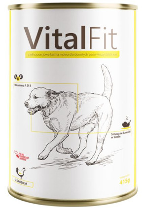 BIOFEED VitalFit Karma mokra drób 415g