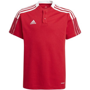 Koszulka dla dzieci adidas tiro 21 polo czerwona gm7346