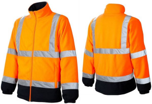 Bluza Robocza Polar Odblaskowa Ostrzegawcza r S