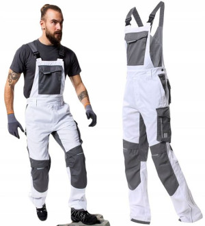 Ogrodniczki Robocze BIałe Letnie Ardon Summer 56