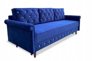 Kanapa Sofa Rozkładana Chesterfield GLAMOUR