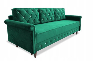 Kanapa Sofa Rozkładana Chesterfield GLAMOUR
