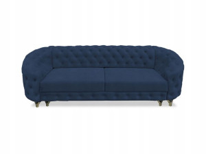Sofa Kanapa Skandynawska Rozkładana Chesterfield