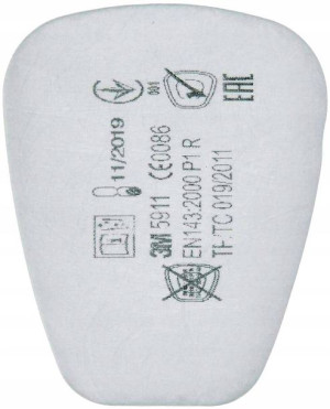 Filtr Przeciwpyłowy Wstępny 3M 5911 P1 Oryginalny