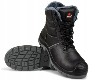 Buty Robocze Trzewiki Ochronne Ocieplane Zimowe 45